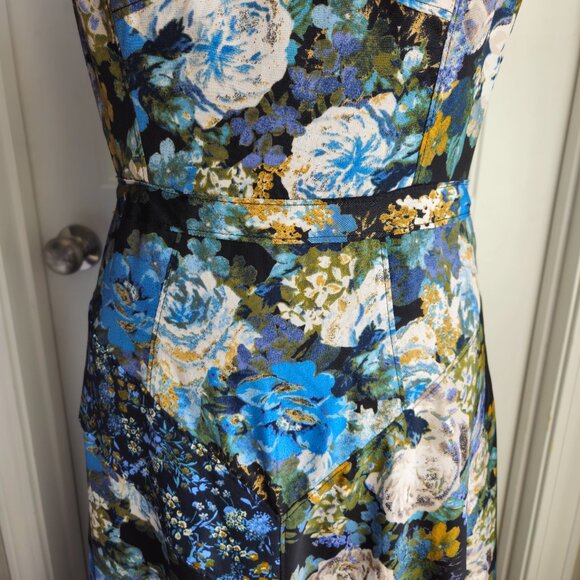 Free People Floral Maxi Dress La Fleur Size 4 - Picture 10 of 14